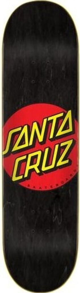 Santa Cruz Classic Dot FA20 8.25 Skateboard Deck black Gr. Uni