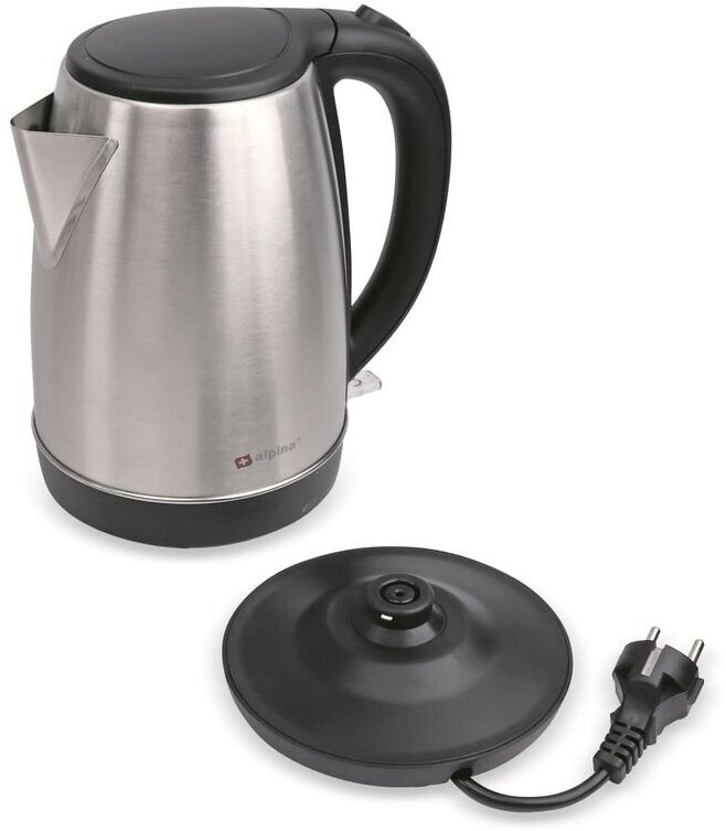 HAEGER London Wasserkocher 1,5 Liter – 2200W, 360° Drehbar, Edelstahl