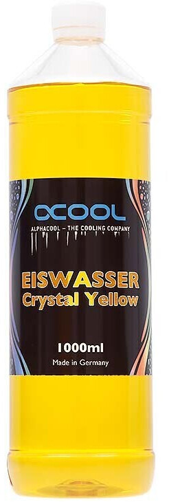 Alphacool Eiswasser Crystal Yellow 1000ml