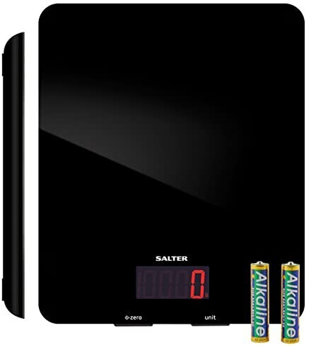 Salter 1160 BKDR High Capacity black, kitchen scale