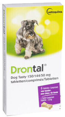 Vetoquinol Drontal Plus Tasty 150/144/50 mg ab 22,46