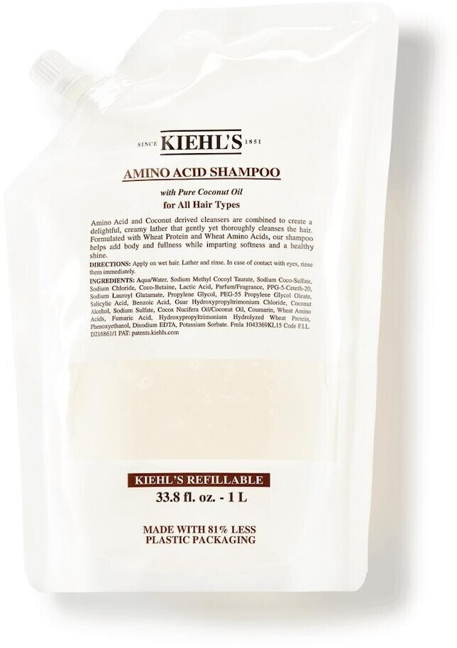 Kiehl’s Amino Acid Shampoo Refill (1000ml)