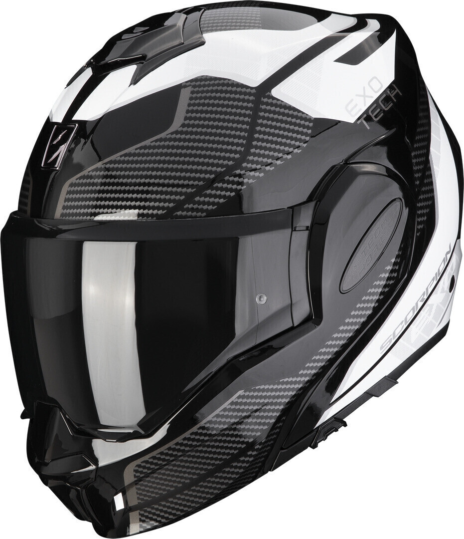 Scorpion Exo-Tech Evo Carbon Animo noir/blanc