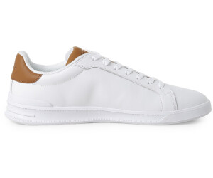 Leather ralph lauren trainers top