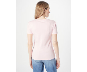 Preisvergleich (WW0WW37873) € Stripe T-Shirt Tommy Hilfiger 27,54 | ab V-Neck bei Slim Fit pink pastel