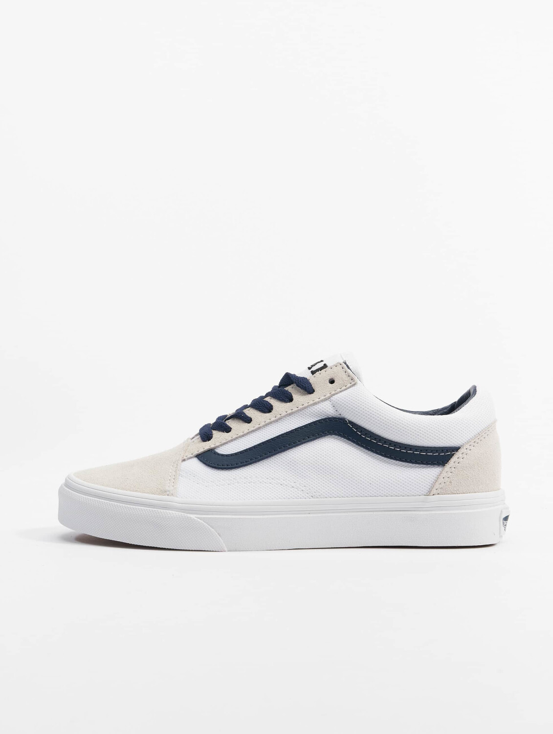 Vans navy white top