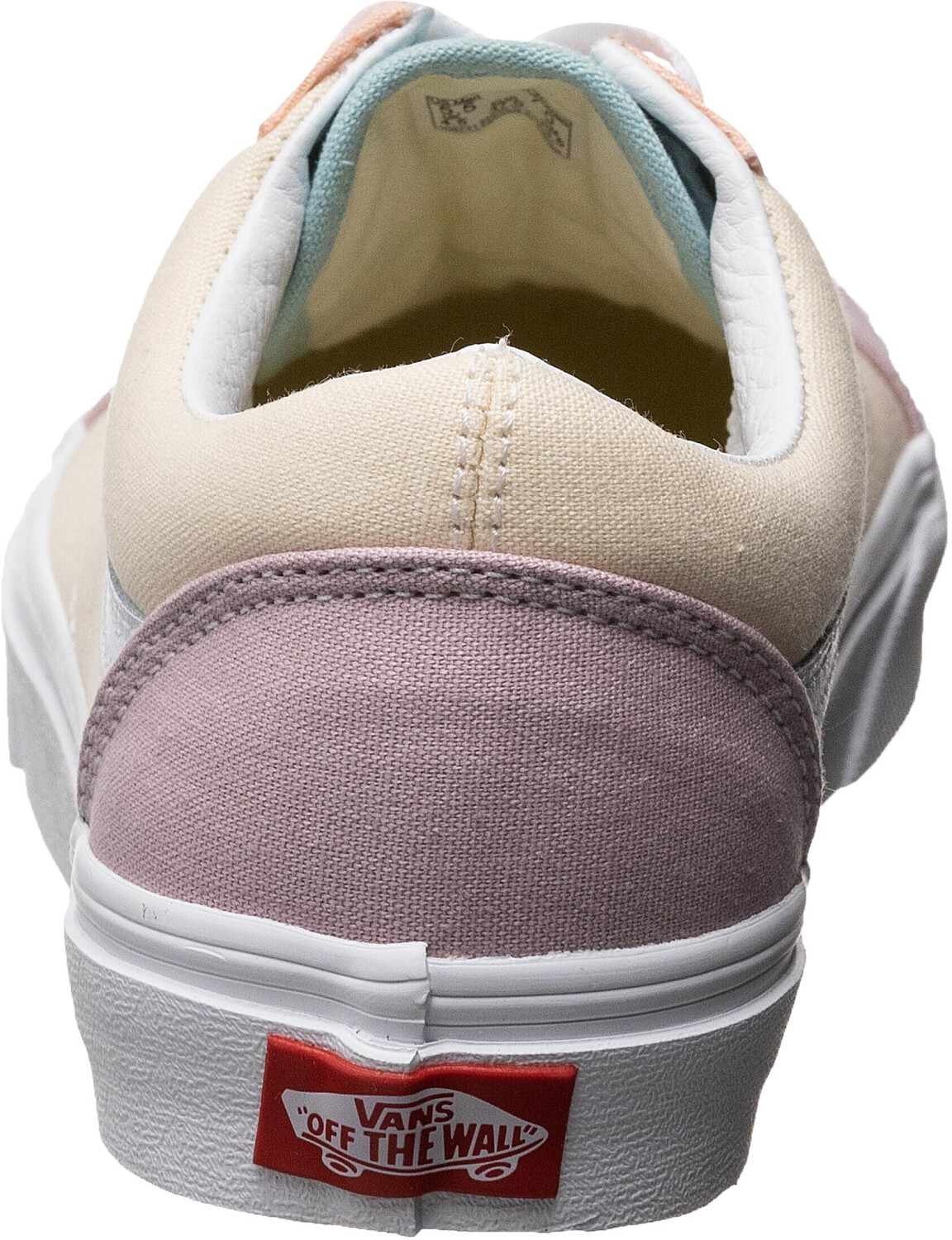 Vans Old Skool VN0007NT pastel block multi true white ab 63 19