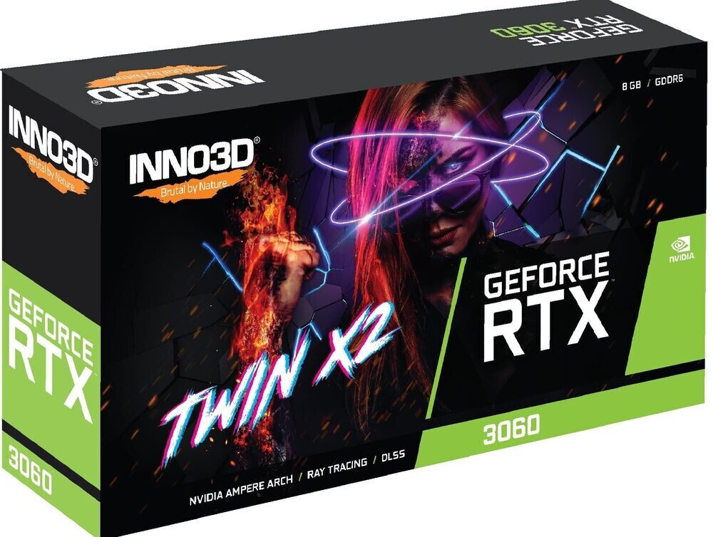 Inno3D GeForce RTX 3060 Twin X2 OC 8G ab 284,90 € | Preisvergleich bei idealo.de Inno3D GeForce RTX 3060 Twin X2 OC 8G ab 284,90 € | Preisvergleich bei idealo.de