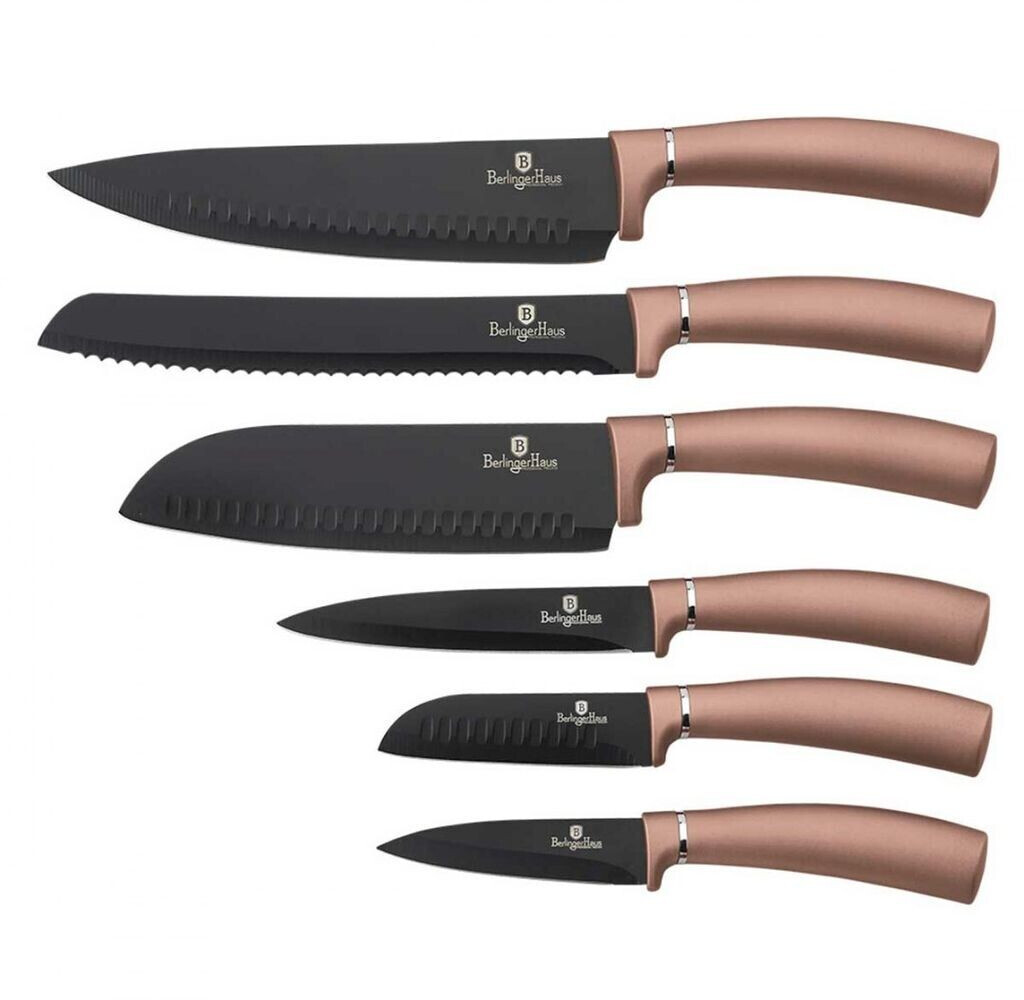 BerlingerHaus Set Di Coltelli Da Cucina Bh-2611 Oro Rosa