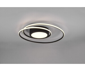 Trio LED Deckenleuchte mit Schwarz Fernbedienung, YAVA € bei Ø 60cm, | Preisvergleich 155,90 ab Ringförmig