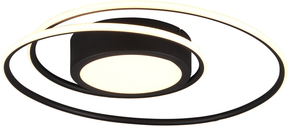 ab LED Preisvergleich Schwarz Fernbedienung, Trio 60cm, Deckenleuchte YAVA 155,90 Ringförmig | Ø € bei mit