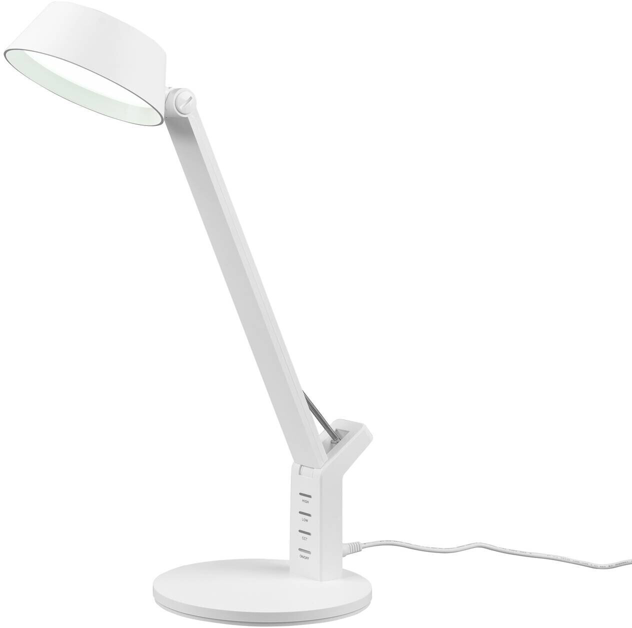 Trio Große Weiß Tageslichtleuchte Schreibtischleuchte LED 41,99 € | Preisvergleich bei ab dimmbar, AVA