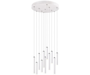 Trio Runde LED Pendelleuchte Weiß matt mit 3 Stufen Dimmer Lampen ab 179,99  € | Preisvergleich bei