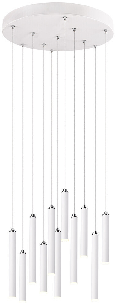 LED mit Preisvergleich 179,99 Lampen Stufen Trio bei Weiß ab Pendelleuchte Dimmer | matt € 3 Runde