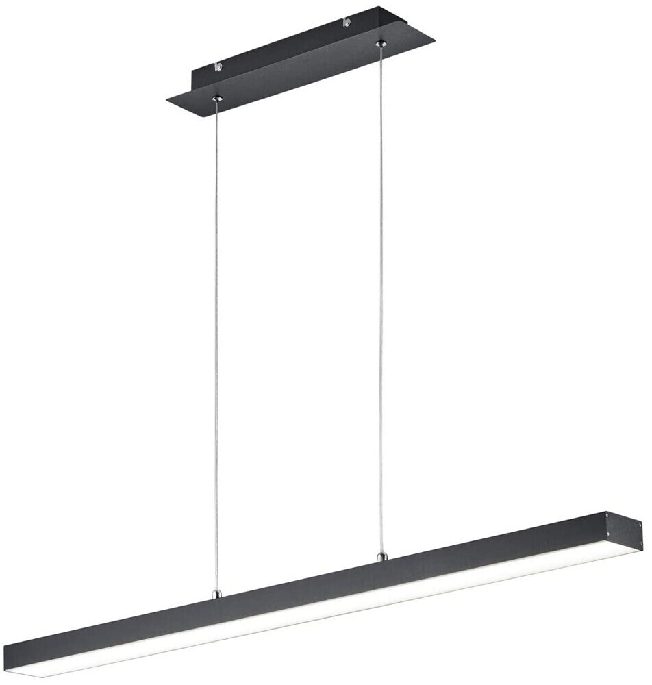 Trio Extra lange LED Balken Pendelleuchten Bürolampe hängend Touch Dimmer  in schwarz ab 79,95 € | Preisvergleich bei