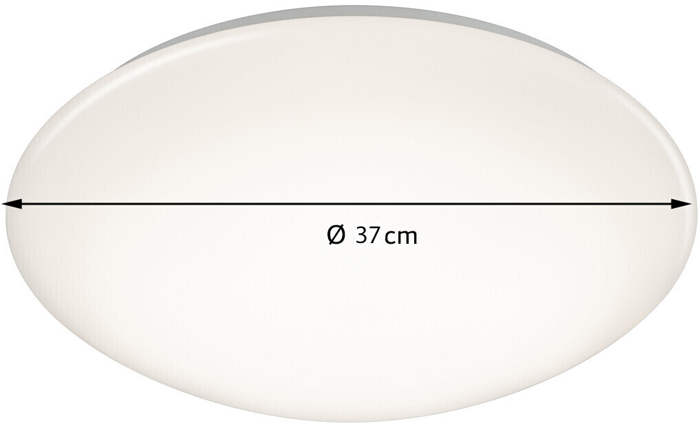 Trio LED Deckenleuchte Ø37cm mit Bewegungsmelder und Dämmerungssensor IP44  Badleuchte ab 34,99 € | Preisvergleich bei