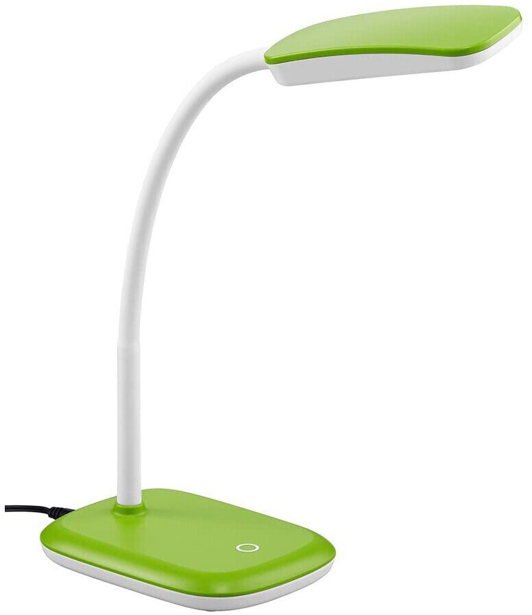 Trio Moderne LED Schreibtischleuchte Grün, bei | € hoch ab 36cm in Touch mit Dimmer 21,90 flexibel Preisvergleich