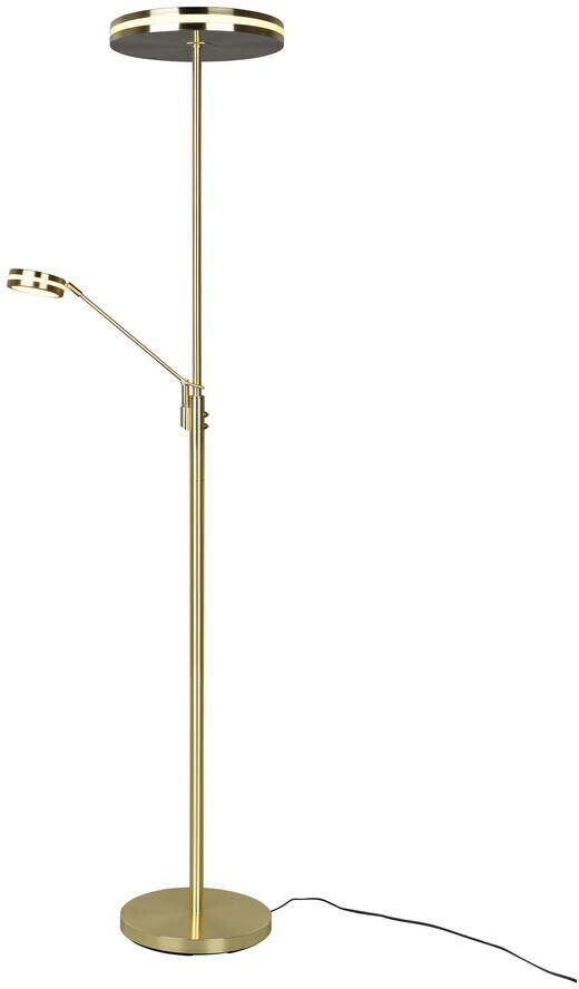 181cm, Lesearm, 229,99 Großer mit | Höhe ab Trio Deckenfluter € LED FRANKLIN Messing bei Preisvergleich