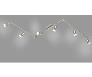 Trio LED Deckenschiene NIMES | R82946107 - 65,49 breit ab Silber Preisvergleich € 6 150cm bei Metall flammig