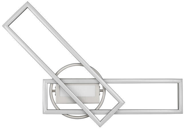 Trio LED Deckenleuchte TWISTER Silber 90x24cm ab 84,99 € | Preisvergleich  bei