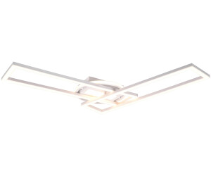 Trio LED Deckenleuchte TWISTER Weiß 90x24cm ab 99,99 € | Preisvergleich bei | Deckenlampen