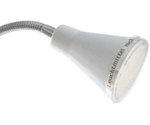Trio LED Klemmleuchte flexibel Schwanenhalslampe Preisvergleich € ab Leselampe weiß Schreibtischlampe 19,95 | in bei