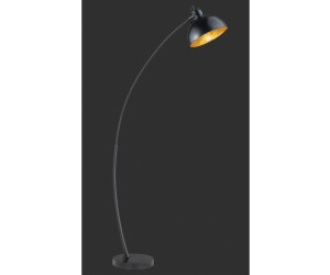 Trio LED Stehleuchte moderne Bogenlampe Wohnzimmer Schwarz / Gold ab 99,99  € | Preisvergleich bei