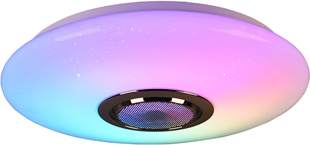 mit bei | LED Farbwechsel Trio € Lautsprecher & Sternenhimmel Deckenlampe Dimmbare 58,45 ab Preisvergleich Bluetooth