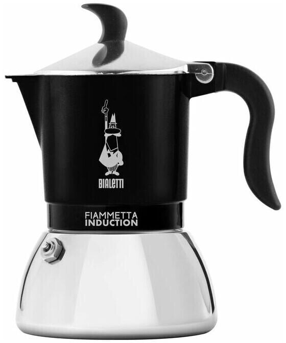 Bialetti Fiammetta 2 tasses noir