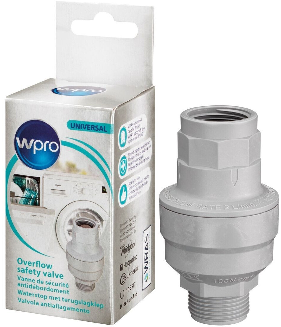 Wpro Water stop valve ACQ002 - 484000008591 for washing machine or dishwasher