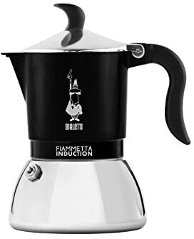 Bialetti Fiammetta 4 tasses noir