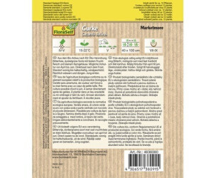 FloraSelf Bio Bio Gurke Marketmore samenfestes Saatgut (6616) ab 3,99