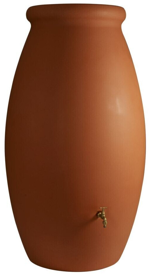 Bellijardin Récupérateur d'eau de pluie en jarre 500 L terracotta