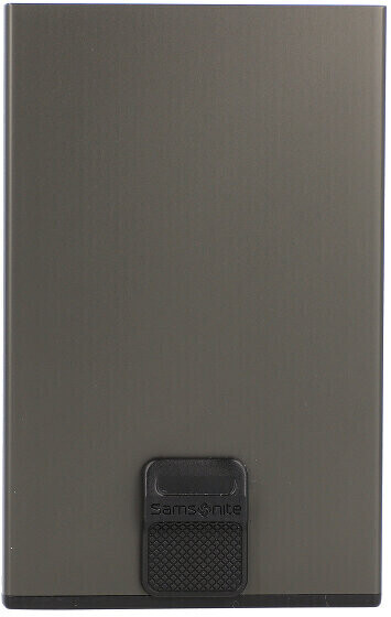 Samsonite Alu Fit Credit Card Wallet RFID anthracite (133888-1009)