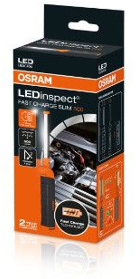 Lampe d'inspection LED Osram LEDInspect SLIM500 - Fast Charge