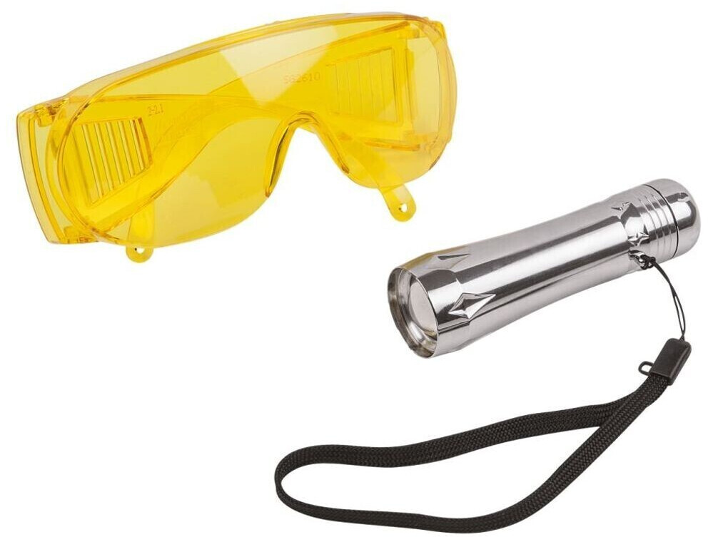 KS Tools UV leaket Search flashlight set, 2-pc. 550.1190