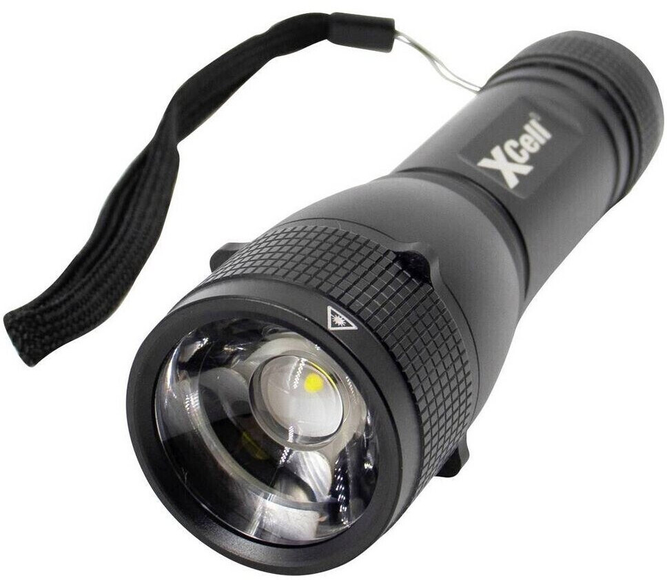 XCell 146362 LED flashlight with hand loop, with holster, with stroboscope mode battery operations 5