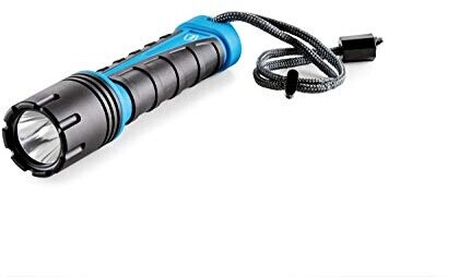 B&W Polymer handheld LED flashlight battery -driven 550lm 33h 244g