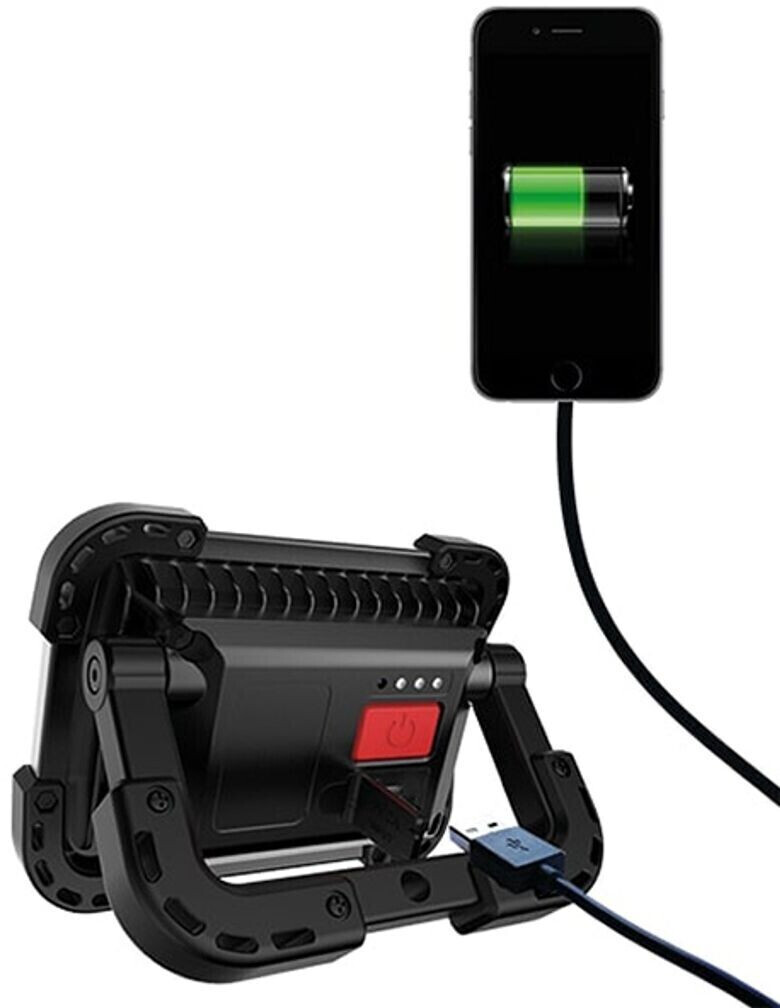 Kunzer PL-2 UV UV lamp, LED spotlight battery-operated 400LM