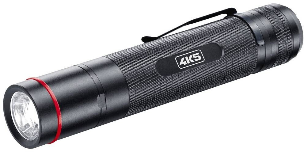 4K5 Tools PL 900 Prolight flashlight with Holster, with hand loop battery drives, battery operations