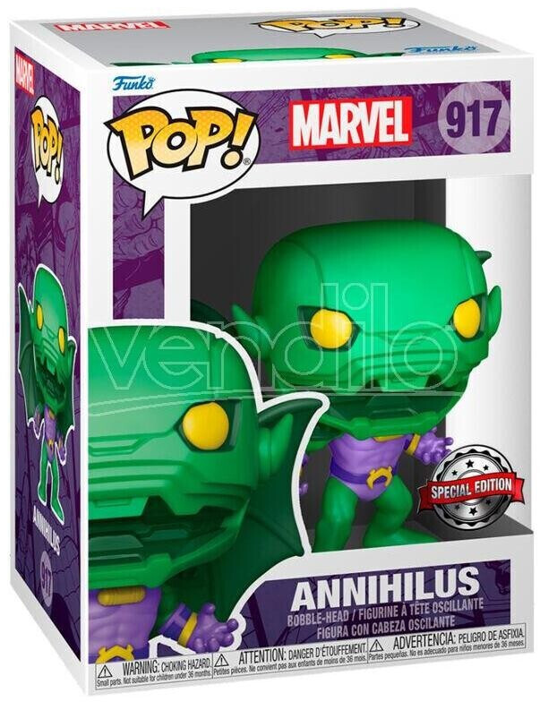 Photos - Action Figures / Transformers Funko Pop! Marvel Annihilus with Magic Rod Exclusive 
