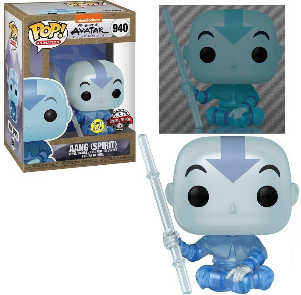 Funko Pop Avatar : AANG (Spirit) #940 Glows In the Dark Vinyl