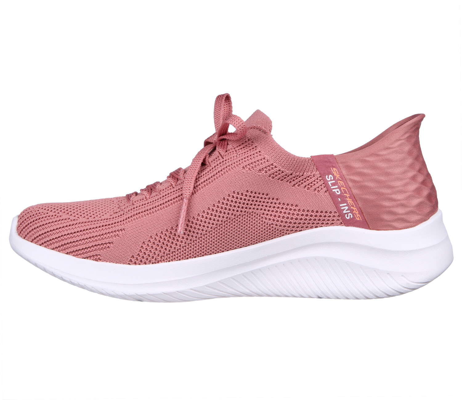 Skechers womens ultra flex stretch knit mauve clearance