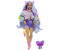 Barbie Extra doll with wavy lavender hair, butterfly sweater and pet Koala (HKP95)
