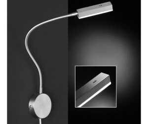 Fischer & Honsel 2Stk. dimmbare LED Schwanenhals Wandleuchten Leselampen  mit Kabel für Steckdose ab 187,96 €