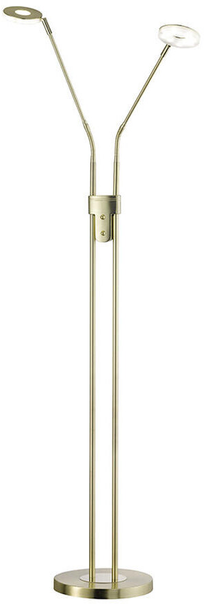 Fischer & Honsel LED Standlampe DENT 150cm 139,95 Messing | € Preisvergleich bei ab