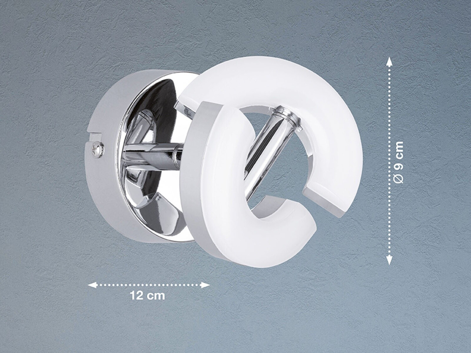 PHILIPS Decken- Oder Wandspot In Matt Chrom – Dimmbare Einbauleuchte