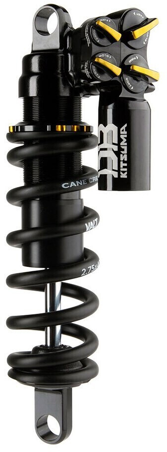 Cane Creek Kitzuma Coil Trunnion black 72.5 mm / 225 mm