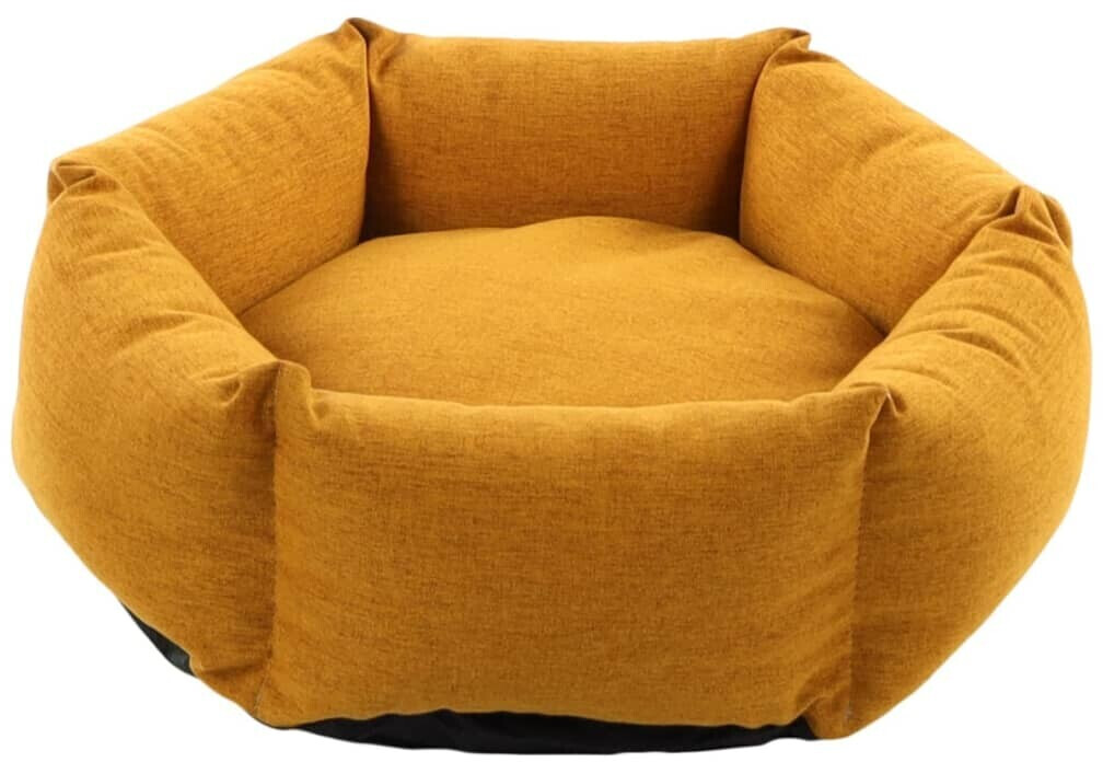 Flamingo Ziva Hexagonal Dog Bed with Zipper 60x20cm Ocher (522263)