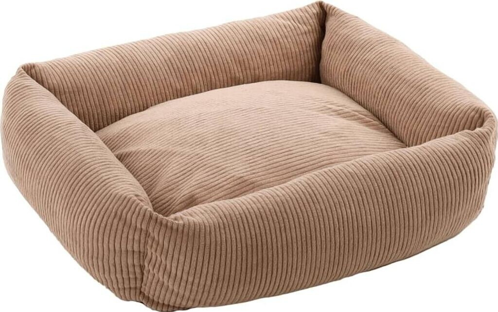 Flamingo Tuck Hundebett Oval Größe S (58x38x20 Cm) – Grünes, Luftdurchlässiges Hundebett, Weich Gepolstert & Pflegeleicht – Für Kleine Hunde & Katzen